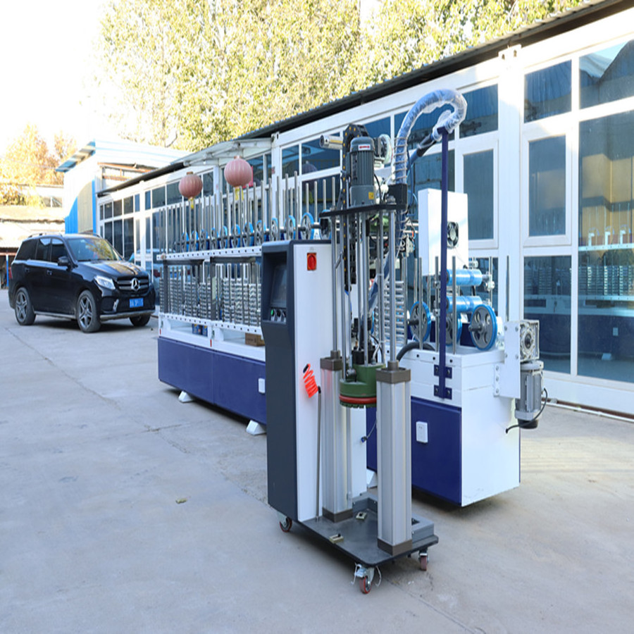 Woodworking line wrapping machine, door frame line wrapping machine, hot melt glue PUR wrapping machine