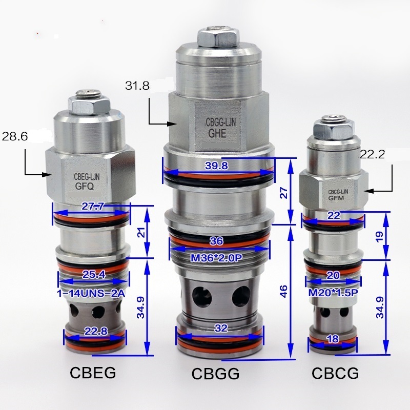 High Quality CBCG T-11A Long Stem Stop alloyCartridge Valve Core