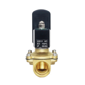 2W-250-25 25DN air compressor timer drain brass solenoid valve