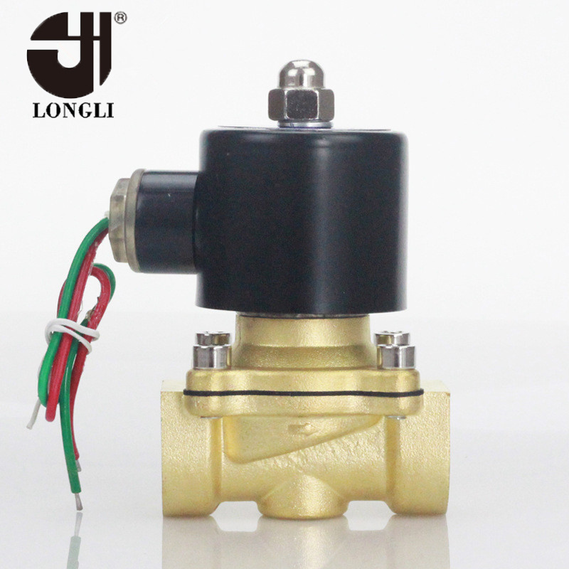 2W-200-20 low pressure solenoid control brass drain valve