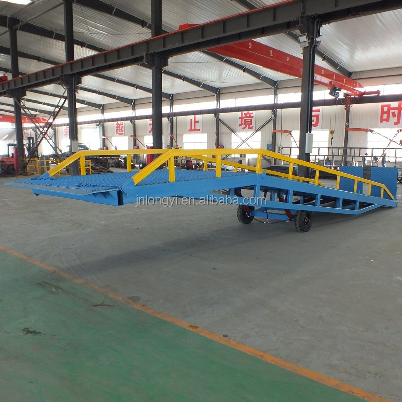 Factory Promotion Hydraulic Forklift Ramp For Loading Mobile Container Loading Ramp