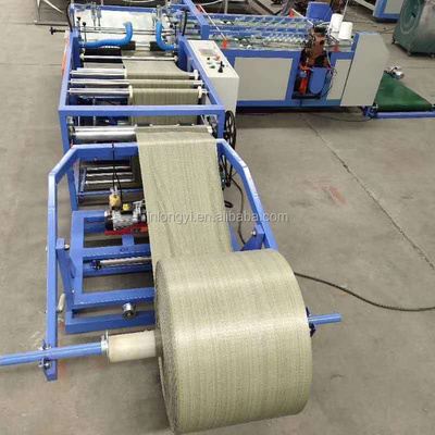 Competitive price automatic wheat flour bag pp woven sack making machine cutting and sewing machine