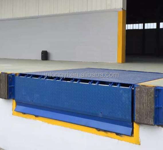 Widely Used Portable Container Ramp Lift Hydraulic Loading Dock Forklift Yard Edge Dock Leveler