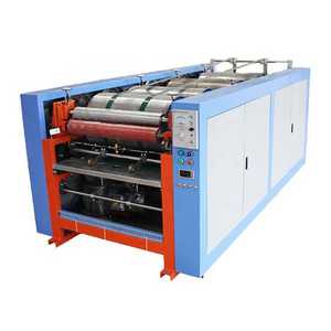 Hot-selling 1 to 5 colors paper Cotton jute Non woven/ woven fabric sack bag printing press machine