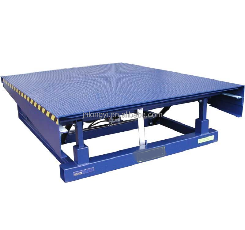 Widely Used Portable Container Ramp Lift Hydraulic Loading Dock Forklift Yard Edge Dock Leveler