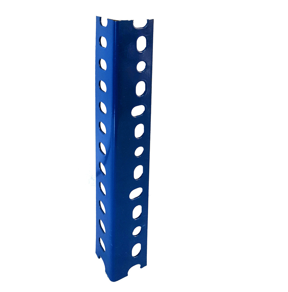 High Quality Durable Color Plated Slotted Profile Equal Unequal Steel Angle For Racks