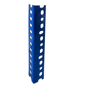 High Quality Durable Color Plated Slotted Profile Equal Unequal Steel Angle For Racks