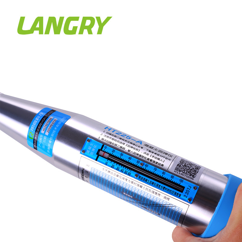 LANGRY HT225-N Concrete Test Hammer Rebound Factory Price  Rebound Hammer Schmidt Concrete