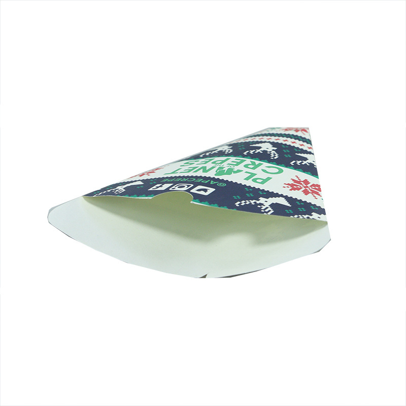 paper cone for crepe holder package crepe bag