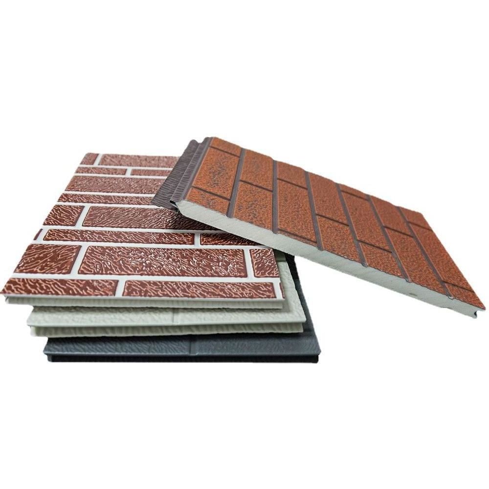 Eco-friendly lightweight wall eps / styrofoam sandwich panels structural insulated panels pu sandwich panel