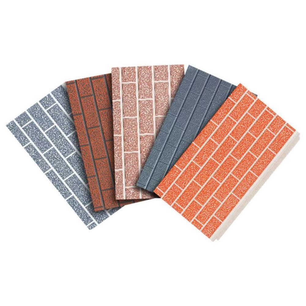 Made in china Fireproof Insulated Roof Metal Sheet Polyurethane Foam Aluminum Sandwich Roofing Panels