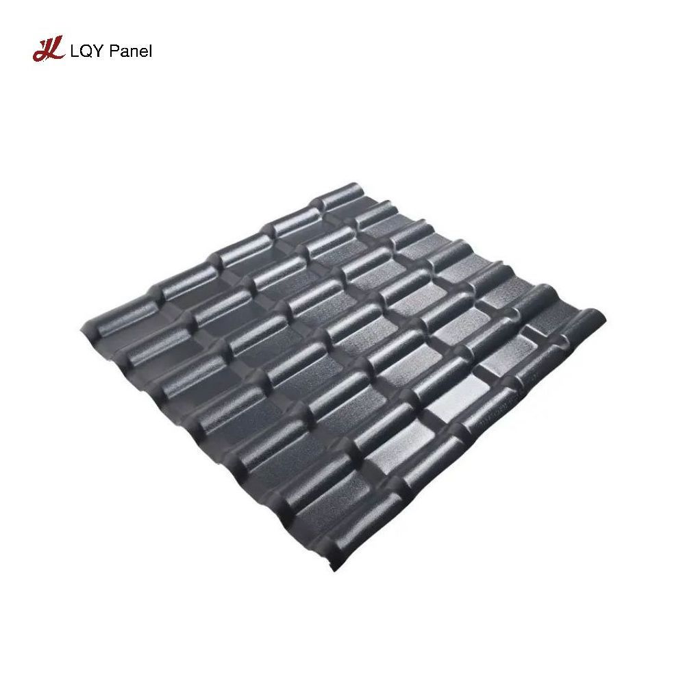 Asa Synthetic Resin Pvc Tile Fireproof And Waterproof Super Weather-Resistant Spanish Roof Tile