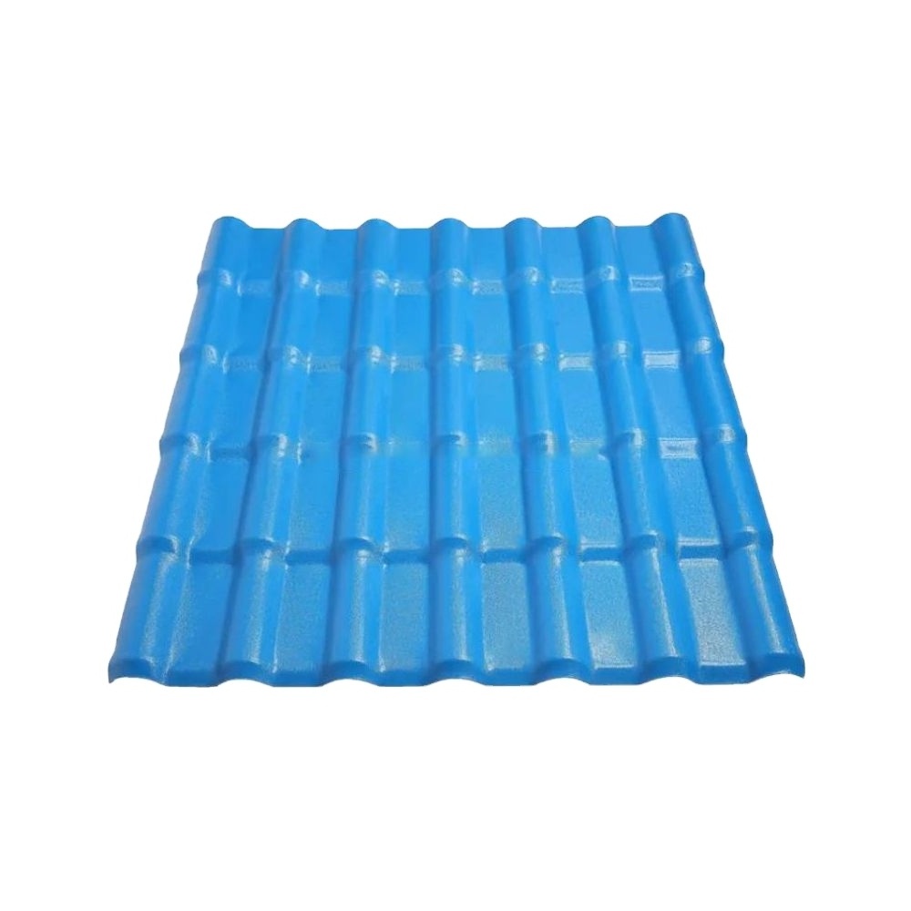 Asa Synthetic Resin Pvc Tile Fireproof And Waterproof Super Weather-Resistant Spanish Roof Tile