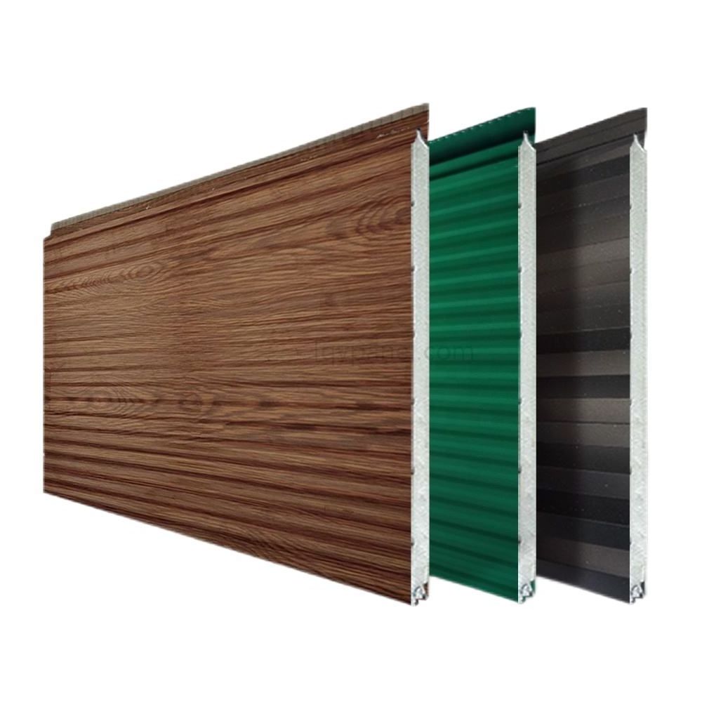 High Quality Aluminum Foil Color steel coating PU Sandwich Panels  Thermal Insulation 20mm Villa Exterior Wall Decoration