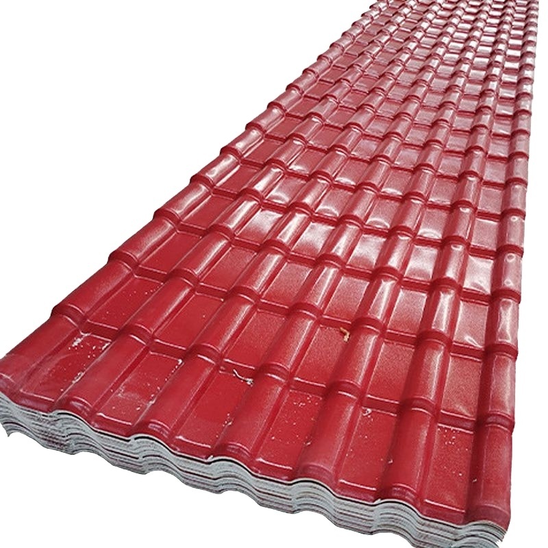 Used 2.5mm 3mm ASA Synthetic Resin Roof Tile Roof Sheet with Strong Corrosion Resistance Function In Stock