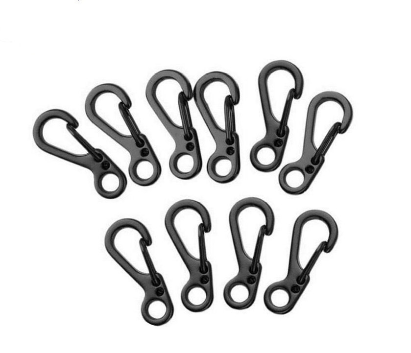 Mini 25mm SF Spring Carabiner For Bracelets EDC Keychain Hook