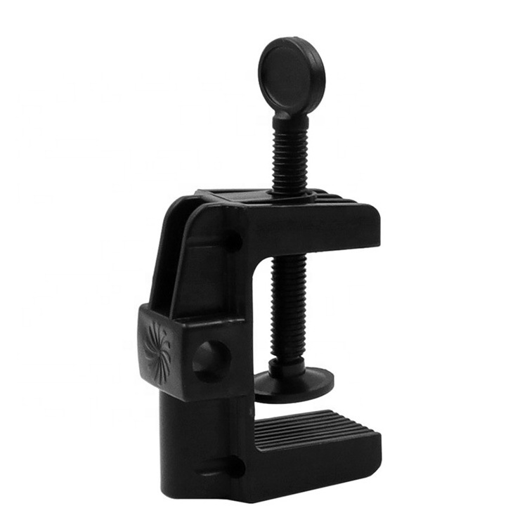 Desk Lamp Clamp Mount Microphone Cantilever Bracket Clamp Mic Stand Bracket Clip