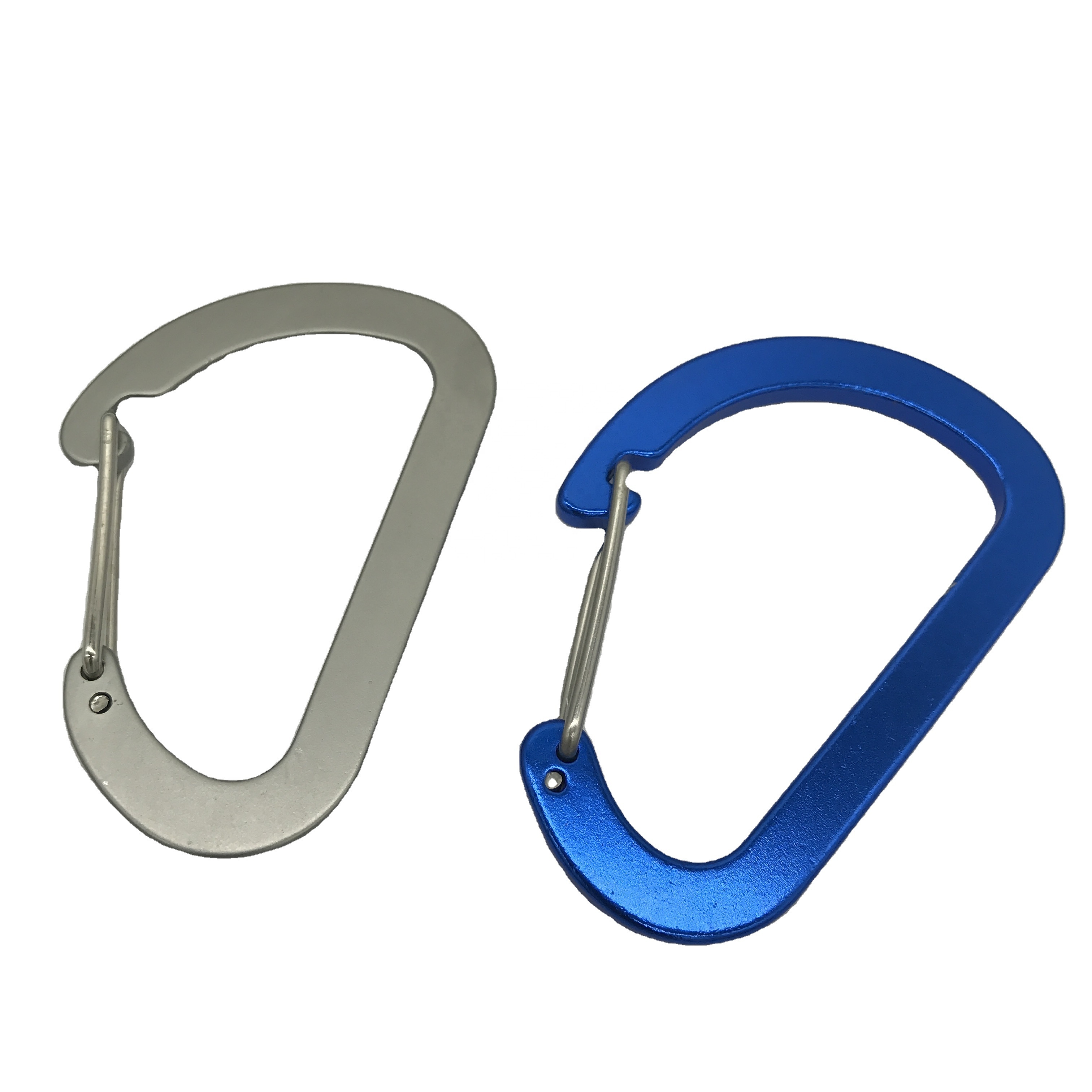 Multi-function Aluminum alloy carabiners hook flat wire gate carabiner