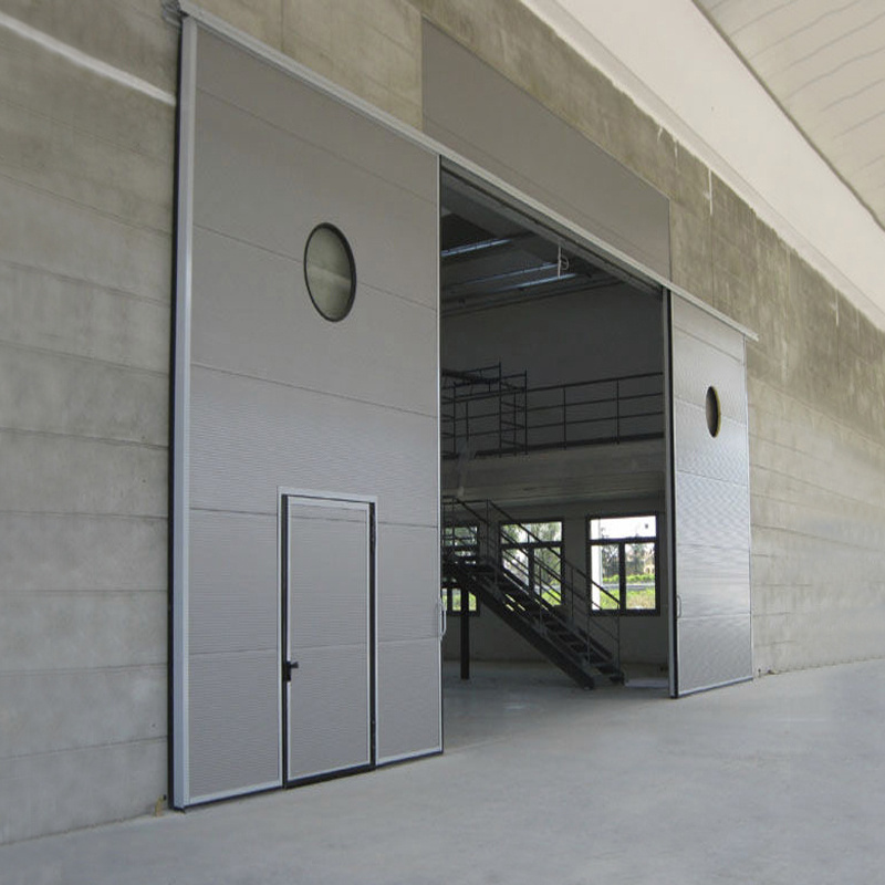 Factory Direct Sales 304 Stainless Steel Automatic Translation Door Manual/Electric Sliding Door Anti-Collision Door