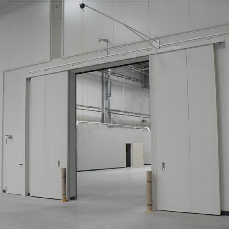 Factory Direct Sales 304 Stainless Steel Automatic Translation Door Manual/Electric Sliding Door Anti-Collision Door