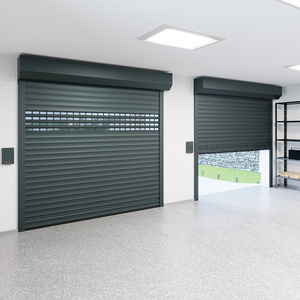 2022 New Garage / Industrial Roller Shutter Sliding Doors Prices Zipper Industrial Doors Modern Garag Door