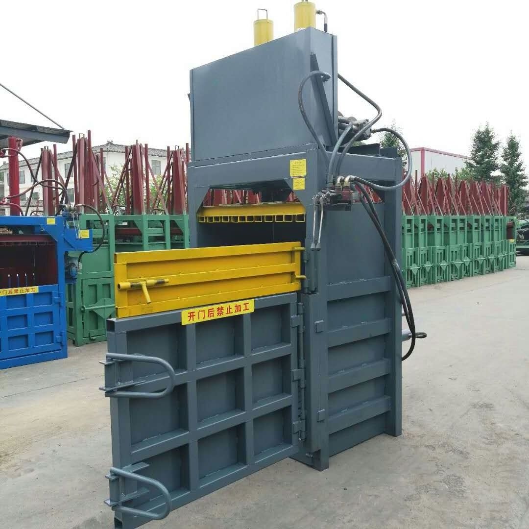 Plastic Waste Paper Compactor/Clothing Baling Machine Used Clothes Textile Baling Machine