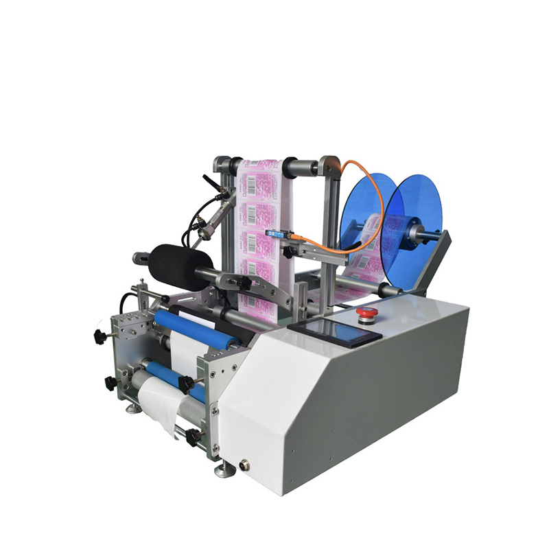 Desktop Semi automatic round bottle labeling machine