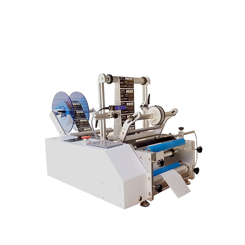 Desktop Semi automatic round bottle labeling machine