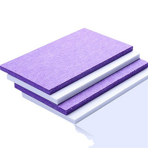 Polyester Fiber Acoustic Panel Board Acoustic Baffle Sound Insulation PET Felt Ceiling Acoustic Panel