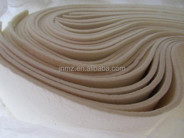 100% Compressed Woolen Felt Industrial Thick Wool Felt In Sheet Sheep Wool Felt Fabric