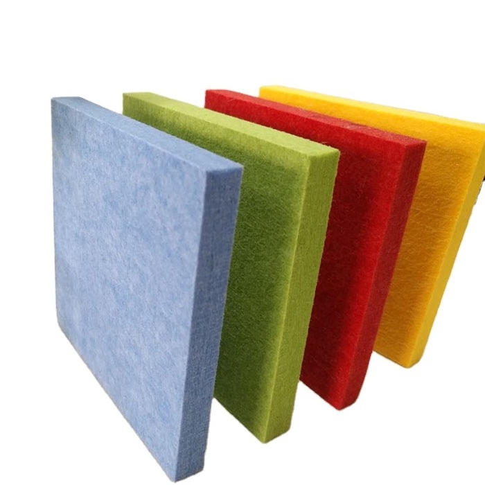 hot sale European standards sound absorbing acoustic panel for office PET soundproof acoustic panel soundproof wall panels for A