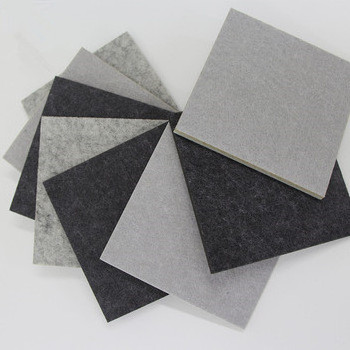 Wholesale polyester acoustic panel foam 3d panel wall sound proof hexagon polyester fiber acustic panel