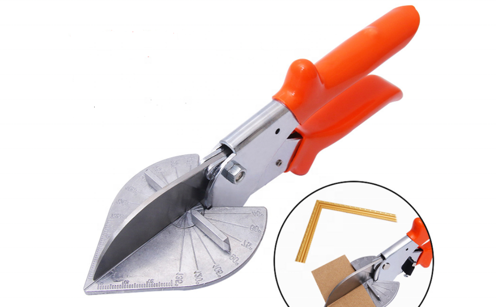 Mitre Shears Multi Angled Steel Trim Cutters PVC Trim Tube Cutting Hand Tool Miter Shears