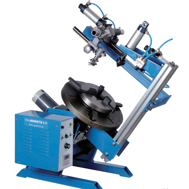 Two gun--circular seam combined automatic welding machine