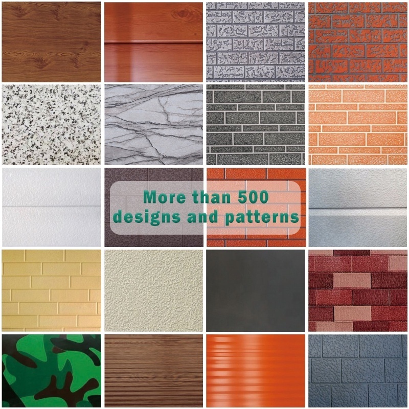 Big Standard Brick Series light weight exterior wall panels 3D Hard Polyurethane Foam