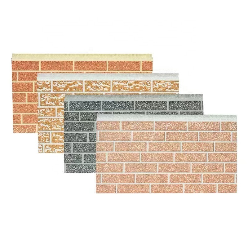 Big Standard Brick Series light weight exterior wall panels 3D Hard Polyurethane Foam