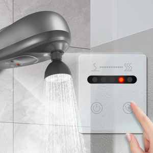 120V 220V Low Power Wall Mounted On Demand Electric Instant Hot Water Heater Getser Shower Head