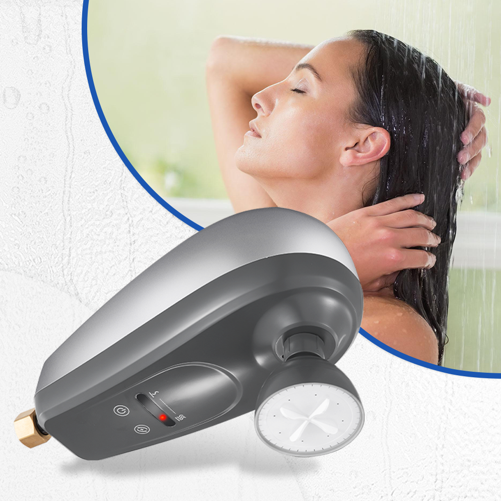 120V 220V Low Power Wall Mounted On Demand Electric Instant Hot Water Heater Getser Shower Head