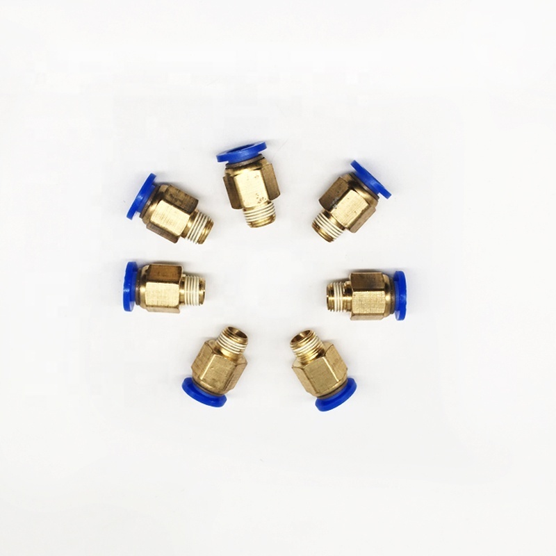 Quick connection accessories PU connector straight plastic pipe pneumatic accessories