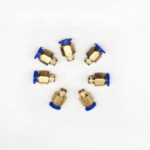 Quick connection accessories PU connector straight plastic pipe pneumatic accessories