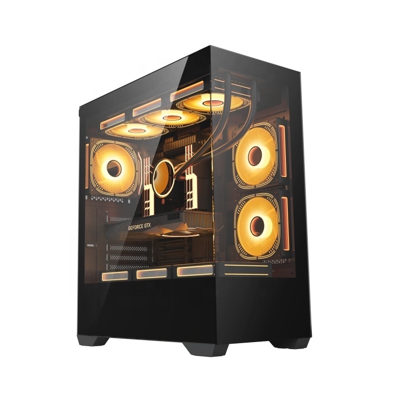 Most Popular High Quality Gaming PC Desktop Computer Gaming RGB EATX Computer Case CPU Cabinet