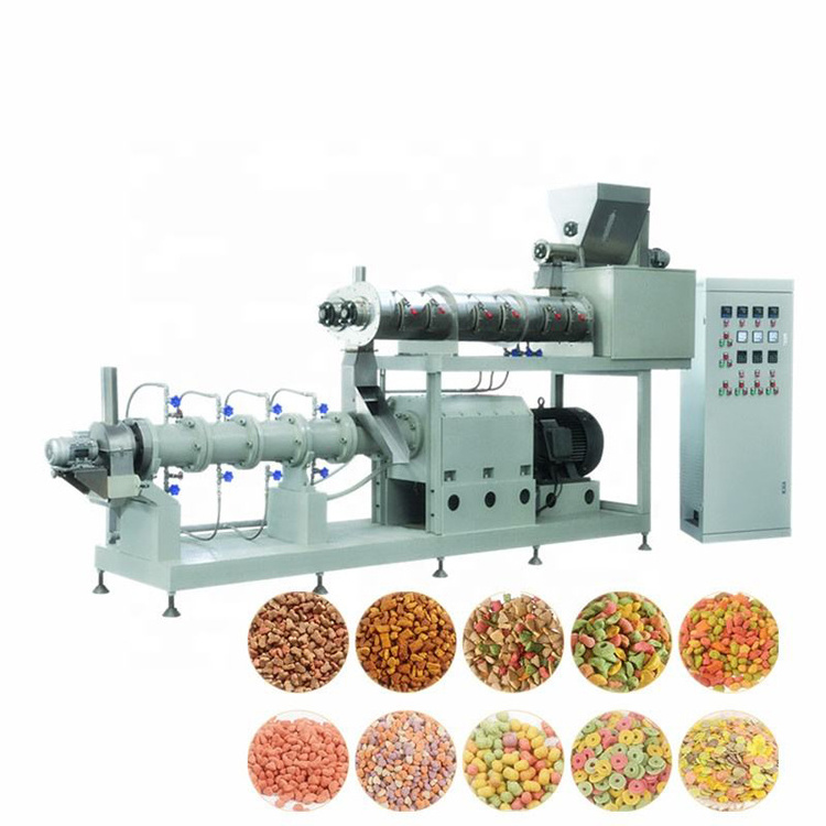 Manufacturer Of Popular Animal Food, Installation Of Pet Food Machine Production Line Equipment