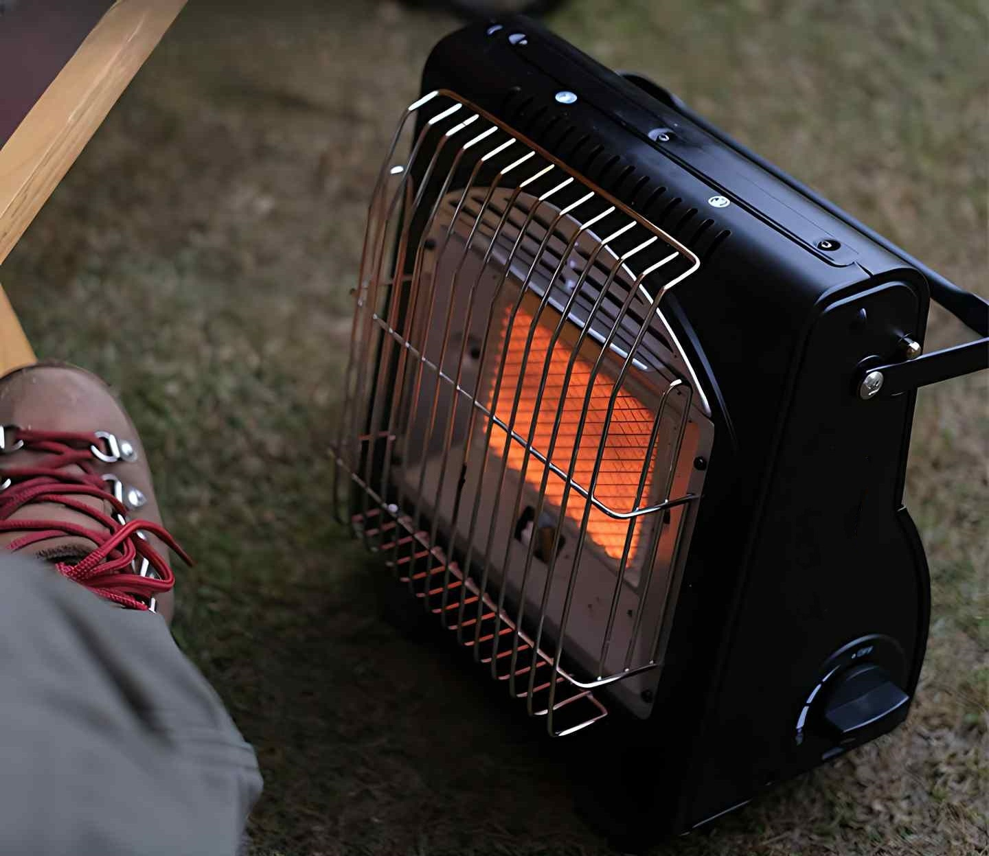 Portable gas heaters are a must-have for outdoor enthusiasts and campers.