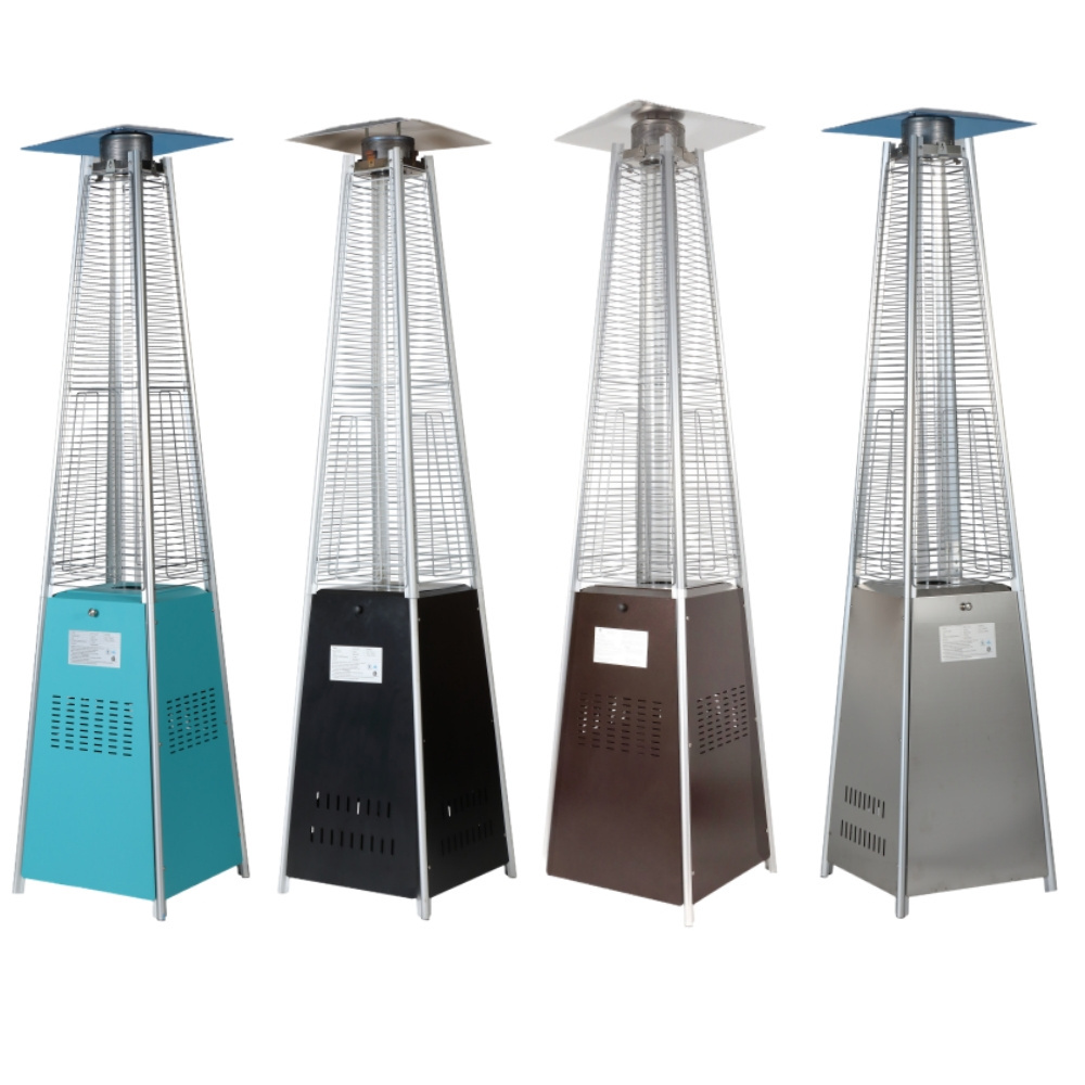 Manufacturers Heating Lamp Freestanding Hotel Propane Pyramid Restaurant outdoor Gas Patio Heater