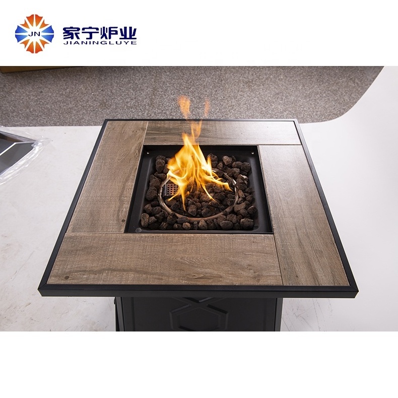 Liquefied Petroleum Gas Fire Pit Table Propane for Courtyard Balcony Patio Heater