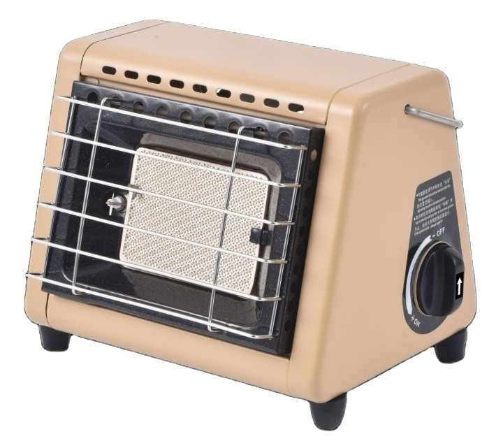 Portable Butane Gas Heater with Cooking and Heating Functions, Can Be Used Indoors and Outdoors, Perfect for Camping and Fishing