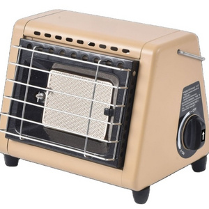 Portable Butane Gas Heater with Cooking and Heating Functions, Can Be Used Indoors and Outdoors, Perfect for Camping and Fishing