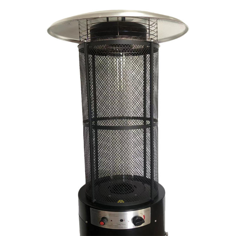 Certified Stainless Steel Pyramid Portable Gas Easy Install Electric Outdoor Patio Heater With Quartz Lamp Outdoor furniture