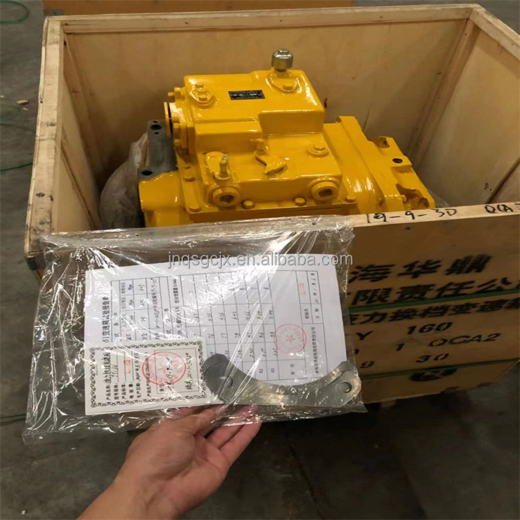 ZD160-3 Bulldozer transmission assembly E0490400000000035 Torque converter transmission valve assembly