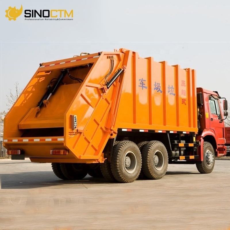 Sinotruk HOWO Compressed Refuese Garbage Truck 6X4 Garbage Compactor Truck for Africa